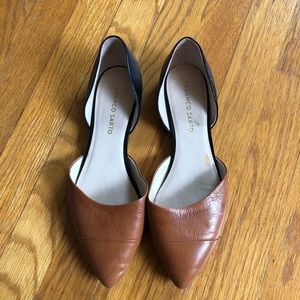 Franco Sarto Leather Flats